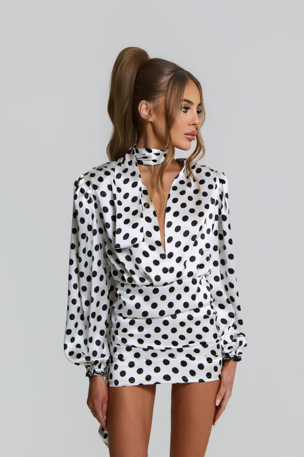 Pre order Elsie polka dot dress delivery 30/03/26