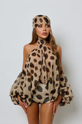 Pre order Farah set- Cheetah print Delivery 24th August