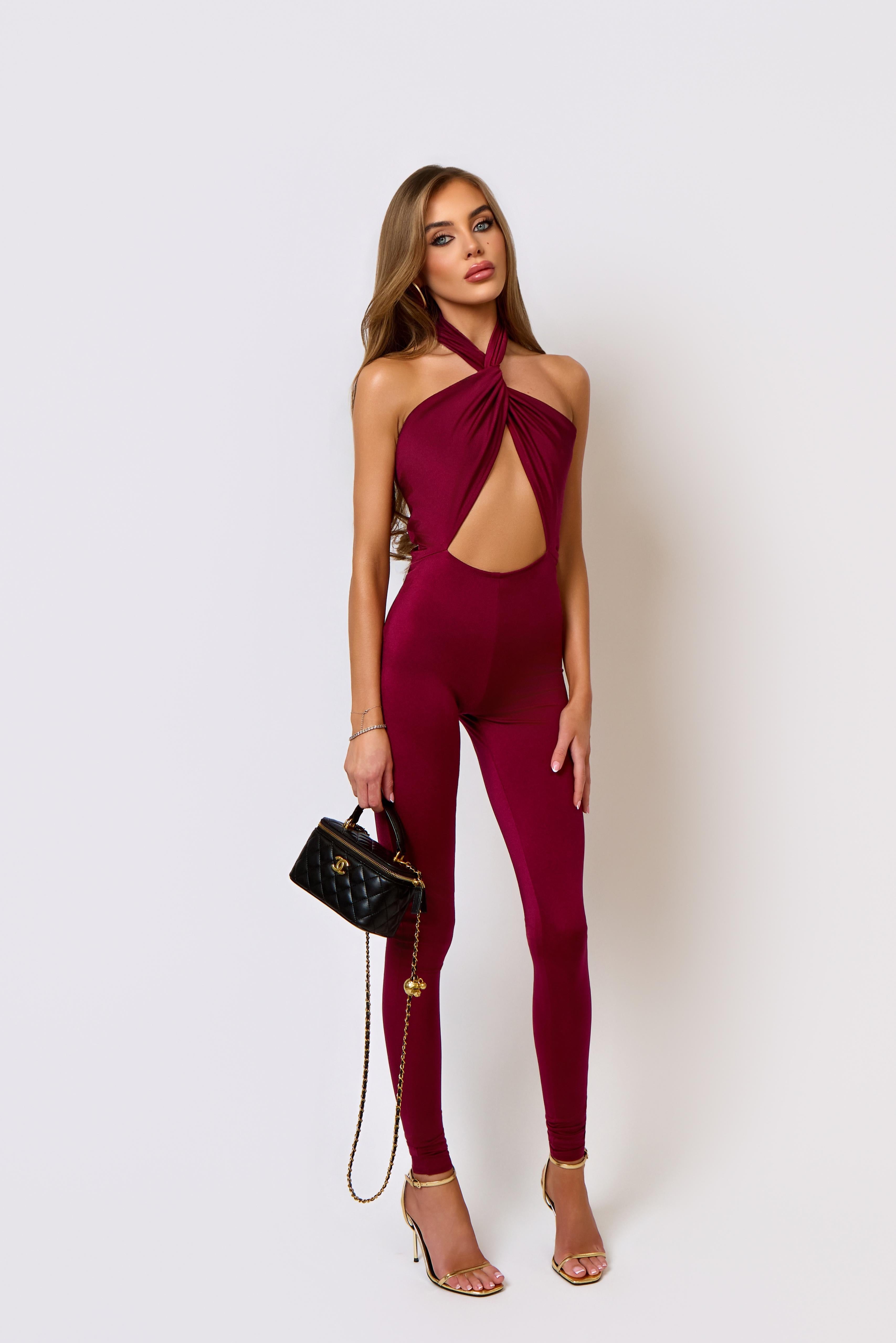 Lila catsuit